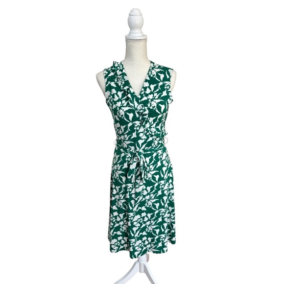 Leota Aneeka Knit Faux Wrap Dress - Picture 3 of 13